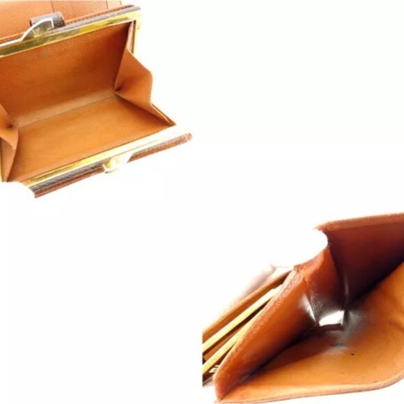 Louis Vuitton Wallet Purse Coin purse Monogram Brown Woman Authentic Used Y4608 - Picture 6 of 6